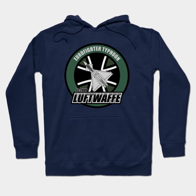 Luftwaffe Eurofighter Typhoon Hoodie by TCP